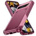 thumbnail image 1 of Dteck Shockproof for Google Pixel 8 Pro Case Military Grade Drop Tested Heavy Duty 3 in 1 Hybrid Hard Back & Soft Edge Slim Protective Case,rose, 1 of 7
