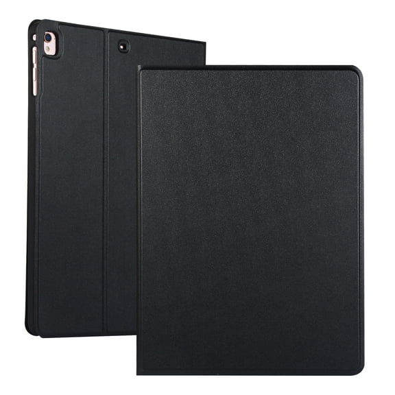 Dteck Silm Fit Case For iPad 10.2 inch, Premium PU Leather Flip Folio Smart Case Auto Wake Sleep [Book Cover Design] [Multi-Angle Viewing Stand] For iPad 7th Gen 10.2" 2019, Black