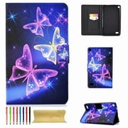 Dteck Slim Case For Amazon Fire 7 2015/2017 Magnetic Flip Stand Cover