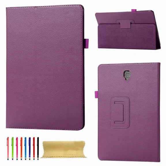 Dteck Slim Case For Samsung Galaxy Tab A 10.5 2018 Model SM-T590/T595/T597, Lightweight Stand Cover with Auto Sleep/Wake, Purple