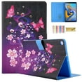 thumbnail image 1 of Dteck Slim Case For Samsung Galaxy Tab A 8.4 inch 2020 Model SM-T307 (Verizon/T-Mobile/Sprint/AT&T ), Slim Fit Case Folio Stand Cover With Built-in Card Slots, Pink Butterfly, 1 of 8