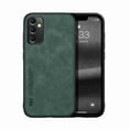 thumbnail image 1 of Dteck Slim Case for Samsung Galaxy A16 5G, Shockproof Premium Leather TPU Anti-scratch Shockproof Military Grade Protective Lightweight Slim Fit Shell wrok for Car Mount Holder Case Cover, Green, 1 of 6