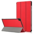 thumbnail image 1 of Dteck Slim Case for Samsung Galaxy Tab S6 Lite 10.4 Inch 2022/2020 Model (SM-P610/P613/P615/P619), Hard Back Shell PU Leather Shockproof Stand Back Cover,Red, 1 of 8