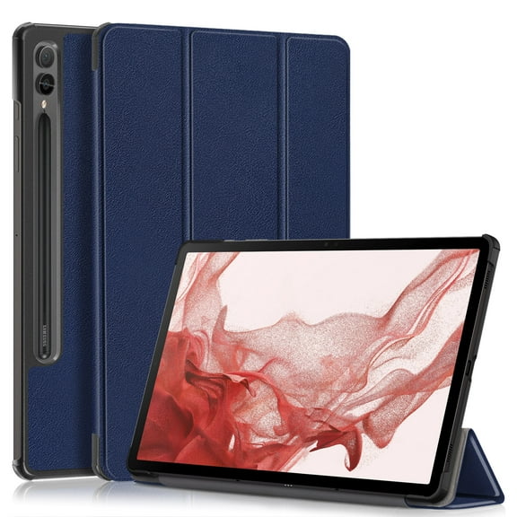 Dteck Slim Case for Samsung Galaxy Tab S9 Ultra 14.6 Inch 2023 SM-X910/X916/X918, Ultra Thin Lightweight Stand Cover with Auto Wake/Sleep,Blue