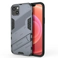 thumbnail image 1 of Dteck Slim Case for iPhone 14 Plus with Kickstand, Hybrid Shockproof Rugged Case Hard Cover with Invisible Stand for Apple iPhone 14 Plus 6.7 inch 2022, Gray, 1 of 9