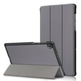thumbnail image 1 of Dteck Slim Fit Case For Lenovo Tab M10 Plus, Lightweight Slim Shell Tri-Fold Stand Cover with Auto Sleep/Wake For Lenovo Tab M10 Plus TB-X606F / TB-X606X 10.3" FHD Android Tablet, Gray, 1 of 9