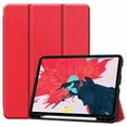 thumbnail image 1 of Dteck Slim Fit Case For New iPad Pro 11 inch 2020 with Pencil Holder, [Support Apple Pencil Wireless Charging] Tri-Fold Stand Magnetic Flip Auto Wake Sleep Case Cover For iPad A2068 A2230, Red, 1 of 9