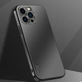 thumbnail image 1 of Dteck Slim Fit for iPhone 14 Pro Max Case Lightweight Matte Frosted Hard PC Cover Phone Case with Metal Camera Lens Protector for iPhone 14 Pro Max, Black, 1 of 4