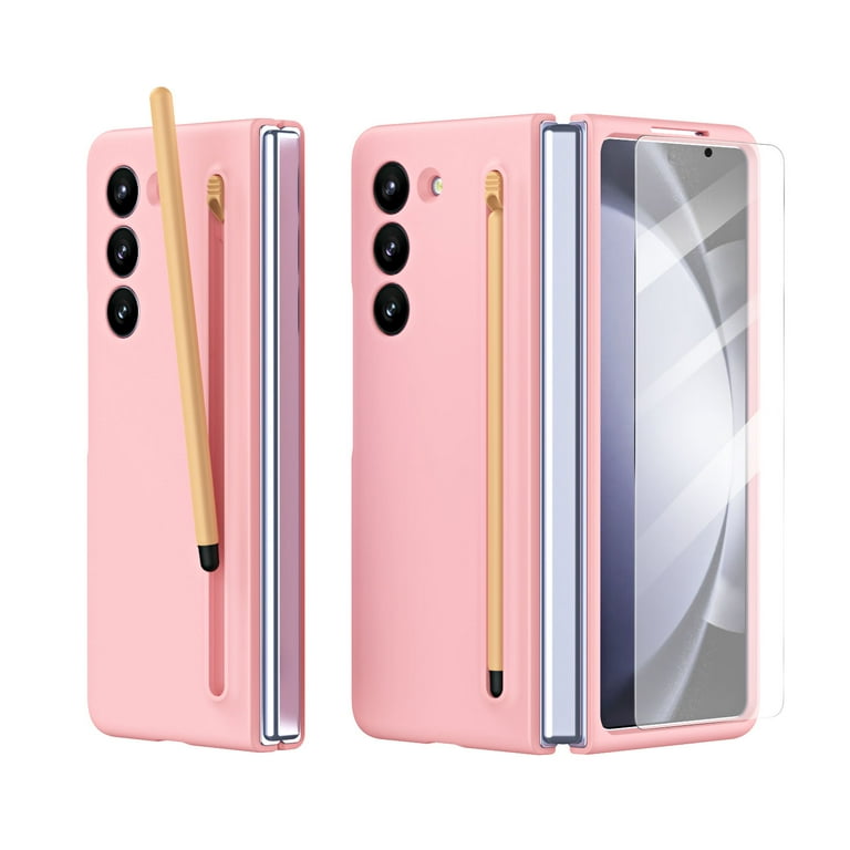 Dteck Slim Silicone Case for Samsung Galaxy Z Fold 6 with S Pen