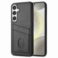 thumbnail image 1 of Dteck Slim Wallet Case for Samsung Galaxy S24 FE, PU Leather Purse Back Case with Card Holder Shockproof Case Cover for Samsung Galaxy S24 FE, Black, 1 of 8