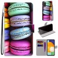 thumbnail image 1 of Dteck Slim Wallet Folio Flip Case for Samsung Galaxy A53 5G, Galaxy A53 PU Leather Case with Credit Card Holder, Strong Magnetic Clasps Kickstand Wallet Case for Samsung A53 5G,2-Cake, 1 of 1