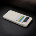 thumbnail image 1 of Dteck Slim for Google Pixel 9 Pro XL Case, Premium PU Leather Shockproof Back Hard Shell Phone Cover with Card Slot Holder for Pixel 9 Pro XL,White, 1 of 3