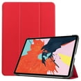 thumbnail image 1 of Dteck Smart Case for Apple iPad 10.9" Air 4th Gen (2020 Released),Slim Hard Back Shell Luxury Leather Automatic wake/sleep Kickstand Folio Protective Cover,Red, 1 of 8