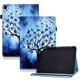 thumbnail image 1 of Dteck Smart Case for Apple iPad 9th Generation 10.2" (2021),Magnetic Card Wallet Patterned iPad 8th/7th Gen 10.2-inch Case Leather Kickstand Shockproof Automatic wake/sleep Cover,Buttery and Tree, 1 of 8