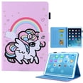 thumbnail image 1 of Dteck Smart Case for Apple iPad mini 6th Generation 8.3-inch (2021),Magnetic Card Wallet Pattern Hybrid Rubber Case PU Leather Stand Shockproof Automatic wake/sleep Cover,Rainbow and Horse, 1 of 7