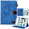 thumbnail image 1 of Dteck Smart Case for Apple iPad mini 6th Generation 8.3-inch (2021),Magnetic Leather Card Holder Wallet Case Kickstand Hybrid Rubber Folio Automatic wake/sleep Cover for iPad mini 6,Blue, 1 of 7