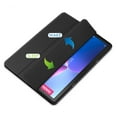 thumbnail image 1 of Dteck Smart Case for Lenovo Tab M10 Plus 3rd Gen 2022 10.6 inch Auto Wake Sleep Built-in Pencil Holder Tri-Fold Stand Folio Flip Protective Cover with Clear Back Shell, Black, 1 of 7