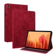 thumbnail image 1 of Dteck Smart Case for Samsung Galaxy Tab A7 SM-T500 T505 T507 10.4" 2020,Shockproof Butterfly Pattern Leather Card Holder Wallet Case Kickstand Hybrid Rubber Folio Flip Cover,Red, 1 of 6