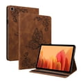 thumbnail image 1 of Dteck Smart Case for Samsung Galaxy Tab A7 SM-T500 T505 T507 10.4" 2020,Shockproof Butterfly Pattern Leather Card Holder Wallet Case Kickstand Hybrid Rubber Folio Flip Cover,Brown, 1 of 6