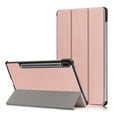 thumbnail image 1 of Dteck Smart Case for Samsung Galaxy Tab S7 FE SM-T730/T736B 12.4-inch 2021,Slim PU Leather Lightweight Trifold Stand Shockproof Hard Folio Case Cover for Galaxy S7+ SM-T970 12.4",Rosegold, 1 of 9