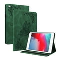 thumbnail image 1 of Dteck Smart Case for iPad mini 5th Gen 2019/mini 4/mini 3/mini 2 7.9-inch,Shockproof Butterfly Pattern Leather Card Wallet Case Kickstand Hybrid Rubber Folio Cover,Green, 1 of 6