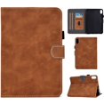 thumbnail image 1 of Dteck Smart Case for iPad mini 6th Generation 8.3 inch,Magnetic Leather Card Holder Wallet Shockproof Folio Flip Case Kickstand Cover for iPad mini 6,Brown, 1 of 5