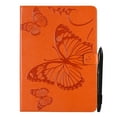 thumbnail image 1 of Dteck Smart Case for iPad mini (A17 Pro) 8.3 inch 2024 / iPad mini 6th Gen,Magnetic Butterly Pattern PU Leather Card Holder Wallet Kickstand Hybrid Protective Cover for iPad mini 6/mini 7,Orange, 1 of 6