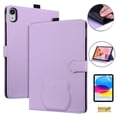 thumbnail image 1 of Dteck with Soft Screen Protector Case for iPad 11-inch (A16) 2025 11th Gen,iPad 10th Gen Magnetic Smart Leather Cat Design Card Slot Wallet Case Kickstand Folio Cover for iPad 11th/10th Gen,Purple, 1 of 5
