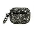 thumbnail image 1 of Dteck Sparkly Diamond Case for AirPods 4th Generation with Keychain, Shockproof Protective Bling Rhinestone Cover Compatible with Apple AirPods 4 Charging Case,Black, 1 of 4
