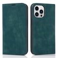 thumbnail image 1 of Dteck Strong Magnetic Case for iPhone 16 Pro Max, Compatible with MagSafe, iPhone 16 Pro Max Wallet Case with RFID Blocking Holder Slots, PU Leather Flip Folio Cover Kickstand Shockproof,Blue, 1 of 9