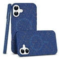 thumbnail image 1 of Dteck Strong Magnetic for iPhone 16 Plus Case, Compatible with MagSafe, Durable Colorful Silicone Shockproof Protective Phone Case for iPhone 16 Plus,Navy Blue, 1 of 6