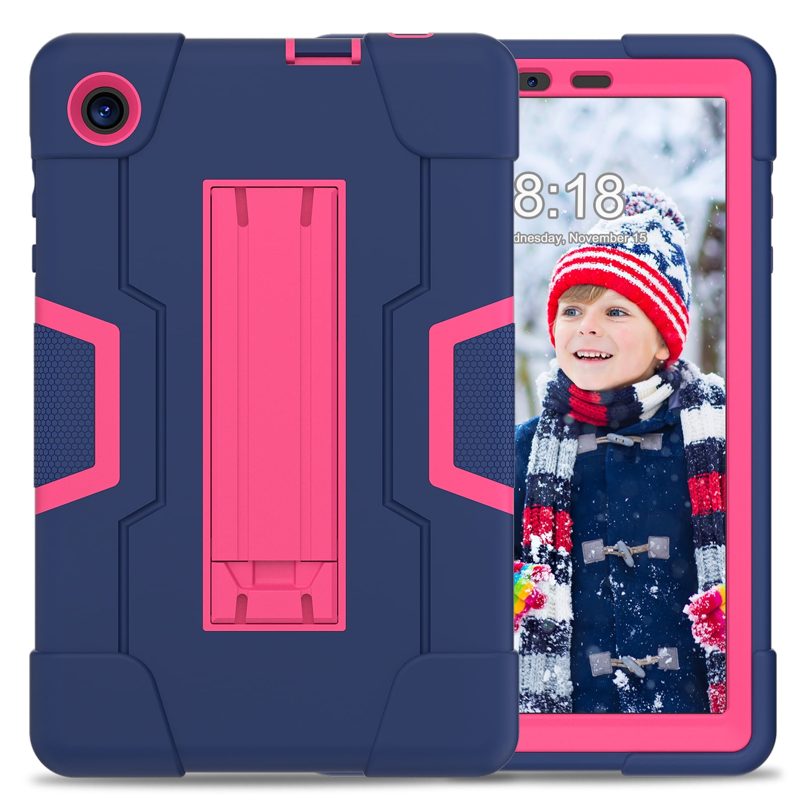 Dteck for TCL Tab 8 LE Case 2023, Heavy Duty Drop Protection Shockproof ...