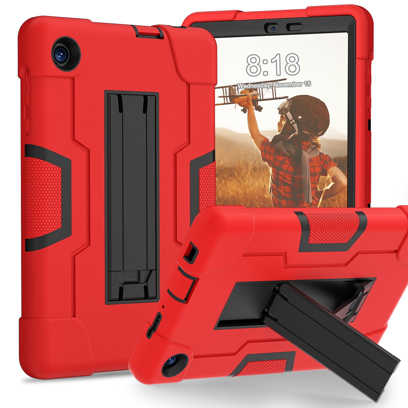 Dteck for TCL Tab 8 LE Case 2023, Heavy Duty Drop Protection Shockproof ...