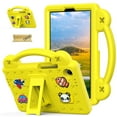 thumbnail image 1 of Dteck Tablet Case for Lenovo Tab One (TB305FU) 8.7 inch Drop-Proof Protection, Kids Cartoon EVA Cover with Stand Handle for Lenovo Tab K9 2025,Yellow, 1 of 7