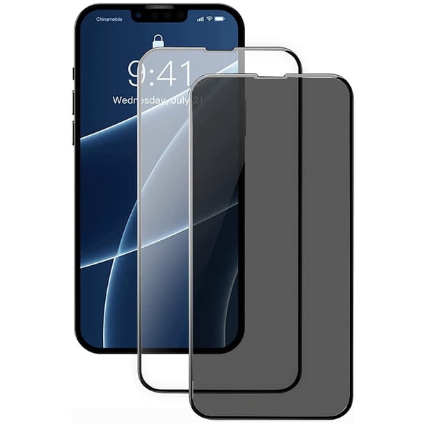 Dteck Tempered Glass Film for iPhone 14 Plus 6.7 inch Transparent 