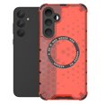 thumbnail image 1 of Dteck Translucent Case for Samsung Galaxy A35 5G, Magnetic Case for Galaxy A35 Compatible with MagSafe, Slim TPU Shockproof Protective Phone Cover for Samsung A35 5G,Red, 1 of 1