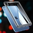thumbnail image 1 of Dteck Transparent Case for iPad Air 11 inch 2024,iPad Air 11 inch 2025 Shockproof Slim Anti-Scratch Case TPU Flexible Frame Clear Hard Acrylic Back Cover for iPad Air 11-in. M2/M3,Grey, 1 of 7