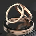 thumbnail image 1 of Dteck Ultra Strong Magnetic Phone Ring Holder and Stand, Instant Install and Removal, Adjustable Angles, Sleek Design, Beautiful Durable Finish , MagSafe Accessories,Rosegold, 1 of 9