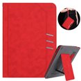 thumbnail image 1 of Dteck Universal 10 Inch Tablet Case, Premium PU Leather Business Folio Stand Cover with Card Holder Pocket Design Wrist Strap for 9.6 - 10.5 inch Tablet, Multiple Viewing Angles,Red, 1 of 8