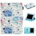 thumbnail image 1 of Dteck Universal 7 inch Tablet Case, 7.0 inch Tablet Cute Cover,Wallet Stand Flip Case for Samsung Galaxy Tab/Fire 7/HD 7/Oasis/Onn/Lenovo/Dragon Touch/MatrixPad/Android Tablet 7 Inch,Blue Flower, 1 of 1