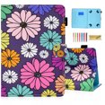 thumbnail image 1 of Dteck Universal 7 inch Tablet Case, 7.0 inch Tablet Cute Cover,Wallet Stand Flip Case for Samsung Galaxy Tab/Fire 7/HD 7/Oasis/Onn/Lenovo/Dragon Touch/MatrixPad/Android Tablet 7 Inch,Colorful Daisy, 1 of 7