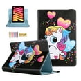 thumbnail image 1 of Dteck Universal 8 Inch Tablet Case, Stylish Pattern Universal Tablet Folio Case for iPad mini / Samsung Tab A 8 / Fire HD8 / Onn. 8 / Lenovo Tab M8 and most 7.5" - 8.5" tablets,Cute Horse, 1 of 4