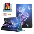 thumbnail image 1 of Dteck Universal 8 Inch Tablet Case, Stylish Pattern Universal Tablet Folio Case for iPad mini / Samsung Tab A 8 / Fire HD8 / Onn. 8 / Lenovo Tab M8 and most 7.5" - 8.5" tablets,Flying Butterfly, 1 of 4