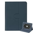 thumbnail image 1 of Dteck Universal Case for 9 inch 10 inch Tablet, PU Leather 360 Degree Rotating Multi-Angle Viewing Stand Folio Universal Tablet Case Protective Cover for 9" 10" Touchscreen Tablet,Blue, 1 of 4
