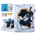 thumbnail image 1 of Dteck Universal Folio Case For 7.5 - 8.5 inch Tablet, Slim PU Leather Flip Case Stand Cover, Built-in Card Slots & Pen Holder For iPad mini/Galaxy Tab 8.0/Fire HD 8/Lenovo Tab 8.0,03 Panda, 1 of 8