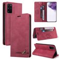 thumbnail image 1 of Dteck Wallet Case For Samsung Galaxy S20 Plus,Shockproof Flip Leather Card Slots Kickstand Phone Protector Case Cover,For Samsung Galaxy S20+,Red, 1 of 7