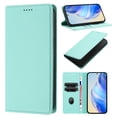thumbnail image 1 of Dteck Wallet Case for Google Pixel 8A,Magnetic Leather Card Slots Cash Pocket RFID Blocking Case Kickstand Protective Flip Cover Shockproof TPU Inner Shell Case ,Mint, 1 of 6