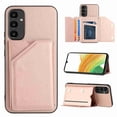 thumbnail image 1 of Dteck Wallet Case for Samsung Galaxy A14 5G,Slim Lightweight PU Leather Flip Folio Purse Stand Phone Cover with Card Holder Slots Magnetic Closure Soft Silicone Bumper Case,Rosegold, 1 of 7