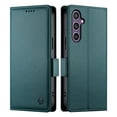 thumbnail image 1 of Dteck Wallet Case for Samsung Galaxy A15 5G, Premium PU Leather Folio Magnetic Closure Card Holder Kickstand Full Protection Phone Case Compatible with Samsung Galaxy A15,Darkgreen, 1 of 6