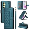 thumbnail image 1 of Dteck Wallet Case for Samsung Galaxy A35 5G with Wrist Strap, Galaxy A35 5G Phone Case Wallet with Card Slots, PU Leather Flip Cover Folio Phone Case for Samsung Galaxy A35 5G,Green, 1 of 5